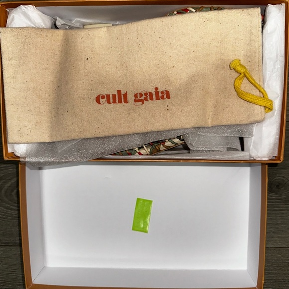 Cult Gaia Monica Silk Mules NWT - Picture 4 of 10